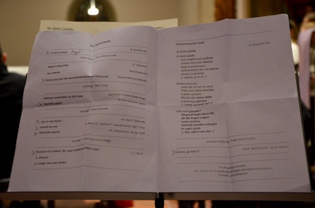 Weihnachstkonzert 2019